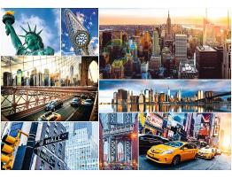 Puzzle Trefl Collage de Imáges de Nueva York 4000 Piezas