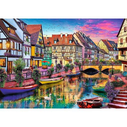 Puzzle Trefl Colmar, Francia de 2000 Piezas