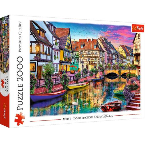 Puzzle Trefl Colmar, Francia de 2000 Piezas