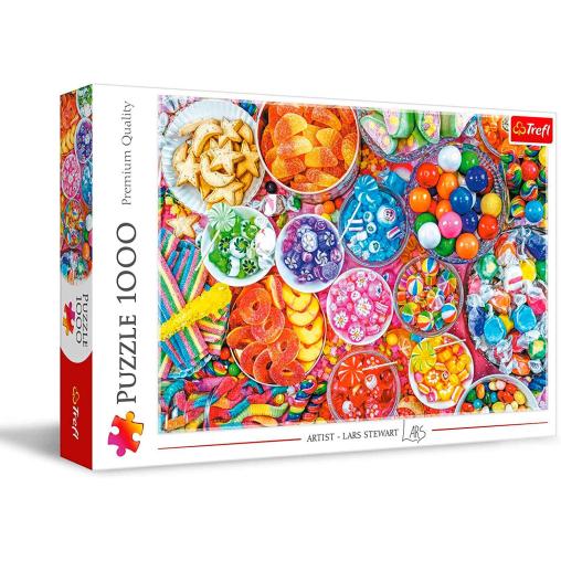 Puzzle Trefl Deliciosos Dulces de 1000 Piezas