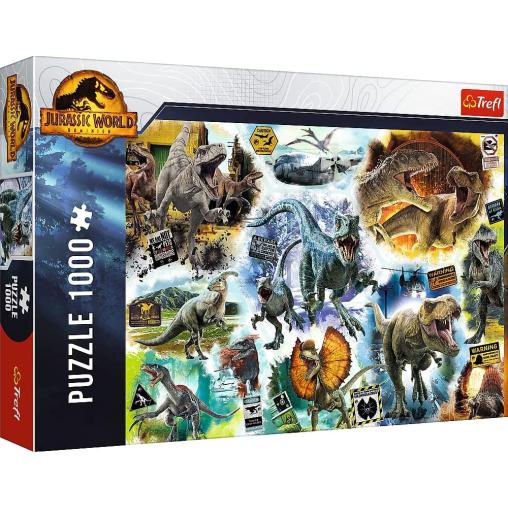 Puzzle Trefl Dinosaurios Jurassic World de 1000 Piezas