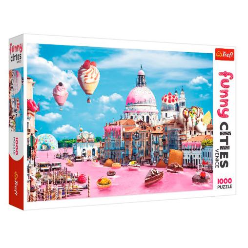 Puzzle Trefl Dulces en Venecia de 1000 Piezas