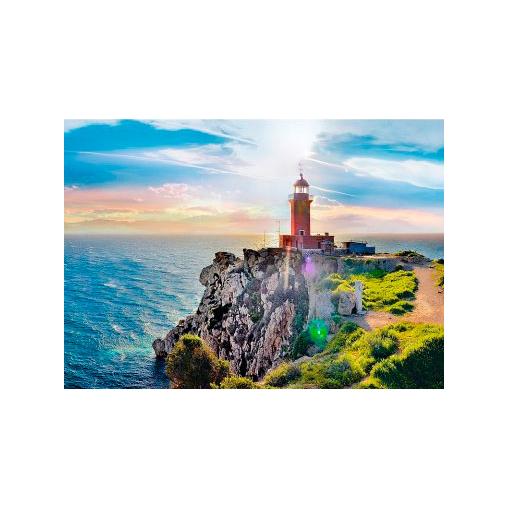 Puzzle Trefl El Faro de Melagavi, Grecia de 1000 Piezas