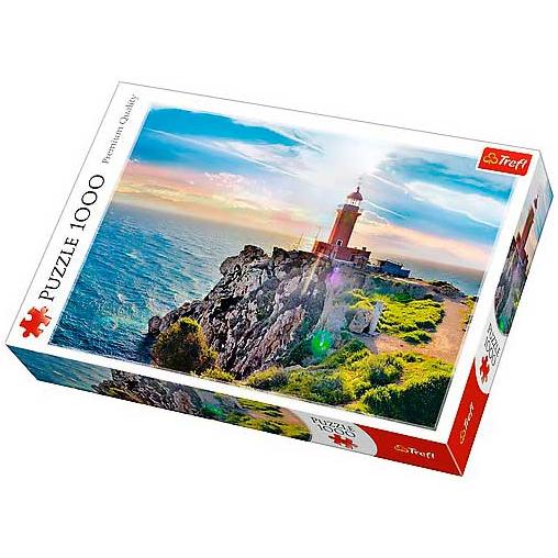 Puzzle Trefl El Faro de Melagavi, Grecia de 1000 Piezas