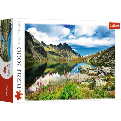 Puzzle Trefl Pond dans les montagnes de Tratas, Slovaquie 3000p