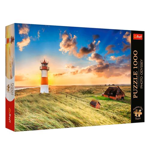 Puzzle Trefl Faro De List-Ost, Alemania de 1000 Piezas