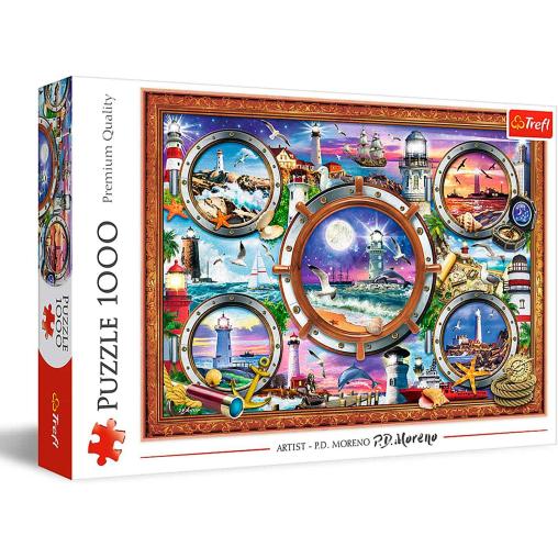 Puzzle Trefl Faros de 1000 Piezas