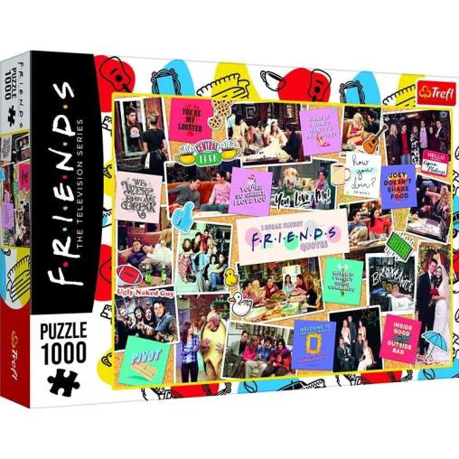 Puzzle Trefl Friends, Mejores Momentos de 1000 Piezas