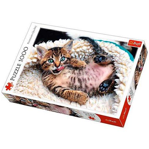 Puzzle Trefl Gatito Alegre de 1000 Piezas