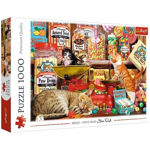 Puzzle Trefl Golosinas de Gatos de 1000 Piezas