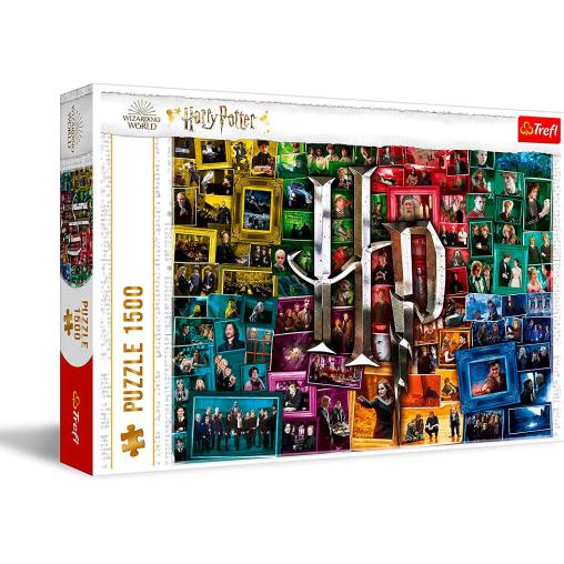 Puzzle Trefl Harry Potter, A Través de las Películas de 1500 Pie