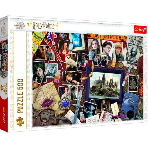 Puzzle Trefl Harry Potter Recuerdos de Hogwarts de 500 Pzs