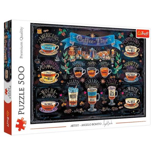 Puzzle Trefl Hora del Café de 500 Piezas