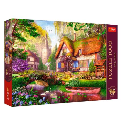 Puzzle Trefl La Cabaña Del Bosque de 1000 Piezas