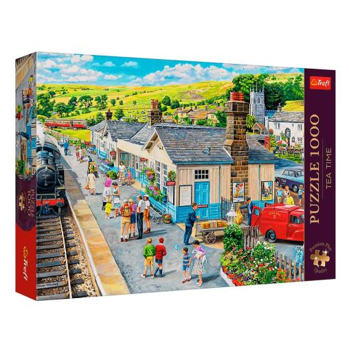 Puzzle Trefl La Estación Del Pueblo de 1000 Piezas