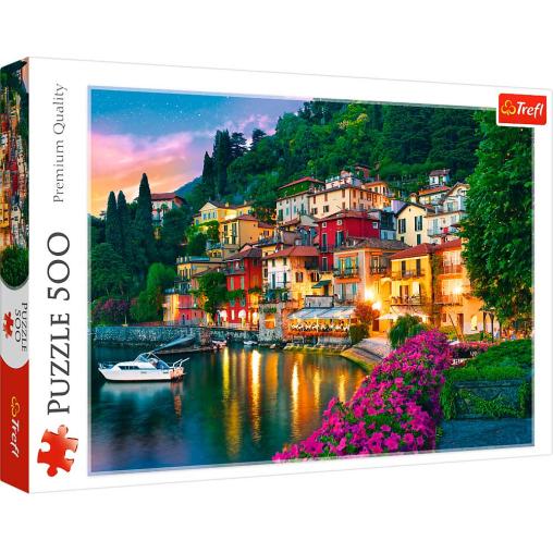 Puzzle Trefl Lago Como, Italia de 500 Piezas