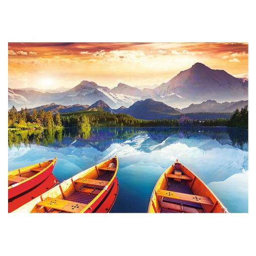 Puzzle Trefl Lago de Cristal de 2000 Piezas