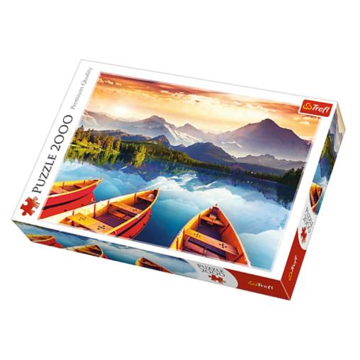 Puzzle Trefl Lago de Cristal de 2000 Piezas