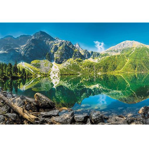 Puzzle Trefl Lago Morskie Oko, Polonia de 1500 Piezas