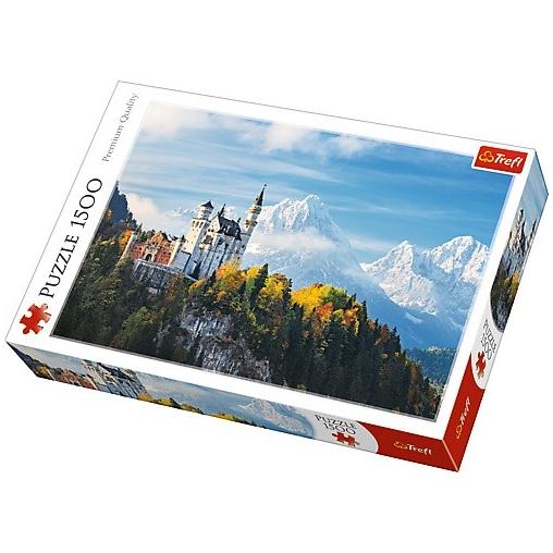 Puzzle Trefl Los Alpes Bávaros de 1500 Piezas