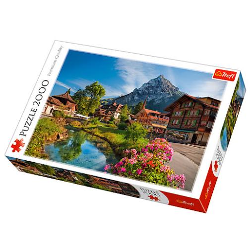 Puzzle Trefl Los Alpes en Verano de 2000 Piezas