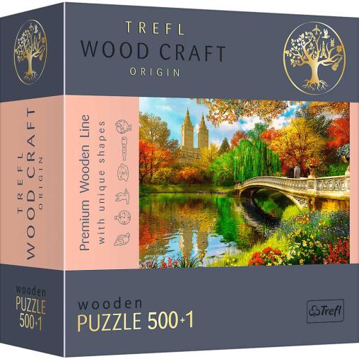 Puzzle Trefl Madera Central Park, Nueva York de 500 Pzs