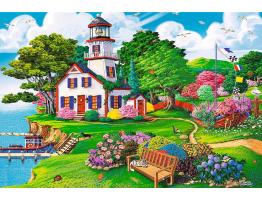 Puzzle Trefl Madera Refugio de Verano de 500 Piezas