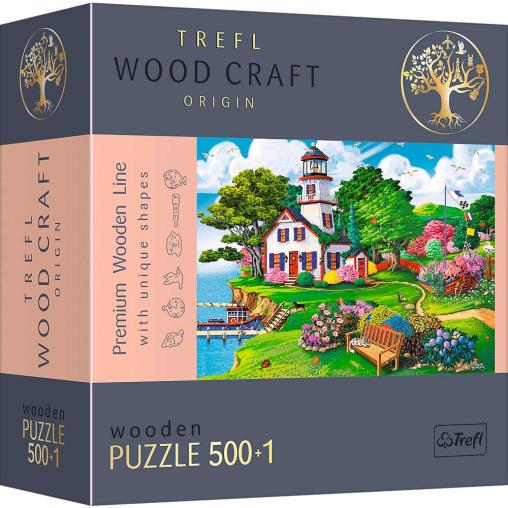 Puzzle Trefl Madera Refugio de Verano de 500 Piezas