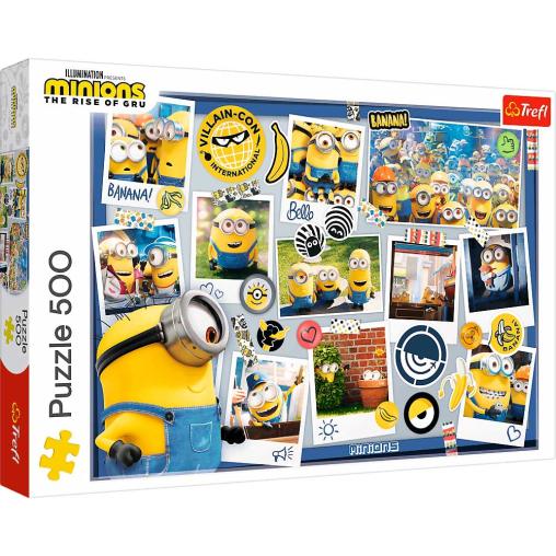 Puzzle Trefl Minions Colección de Fotos de 500 piezas