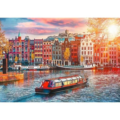 Puzzle Trefl Ámsterdam, Países Bajos de 500 Piezas