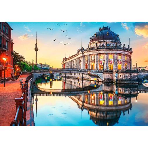 Puzzle Trefl Museo Bode En Berlín, Alemania de 1000 Piezas