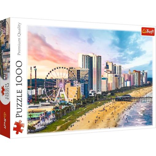 Puzzle Trefl Myrtle Beach, Carolina del Sur  de 1000 Piezas