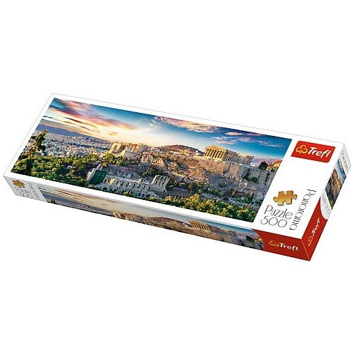 Puzzle Trefl Panorama Acrópolis, Atenas de 500 Pzs