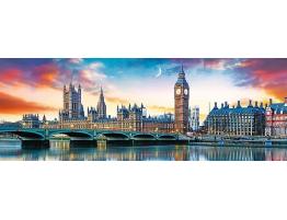 Puzzle Trefl Panorama Big Ben y Palacio de Westminster de 500 P