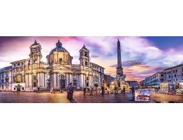 Puzzle Trefl Panorama Piazza Navona, Roma de 500 Pzs