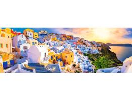 Puzzle Trefl Panorama Santorini de 1000 Piezas