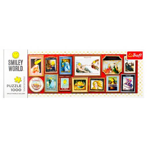 Puzzle Trefl Panorama SmileyWorld Galería 1000 P