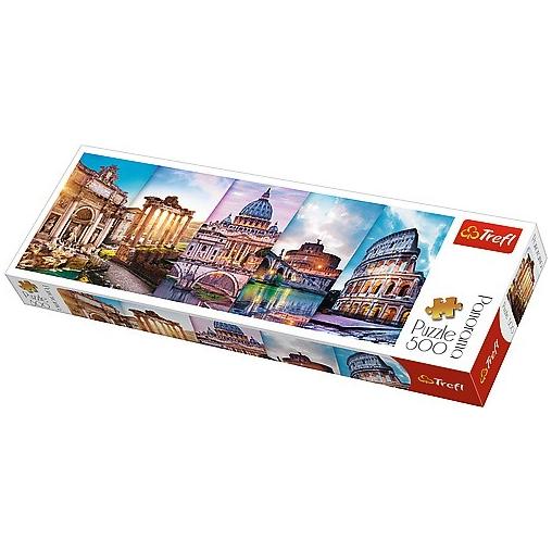 Puzzle Trefl Panorama Viajando a Italia de 500 Pzs