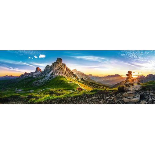 Puzzle Trefl Panorámica Passo de Giau, Dolomitas de 1000 Pzs