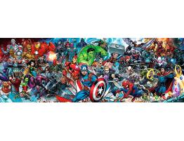 Puzzle Trefl Panorámica Únete al Universo Marvel de 1000 Pzs