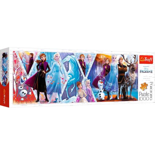 Puzzle Trefl Panorámico Frozen 2 de 1000 Piezas