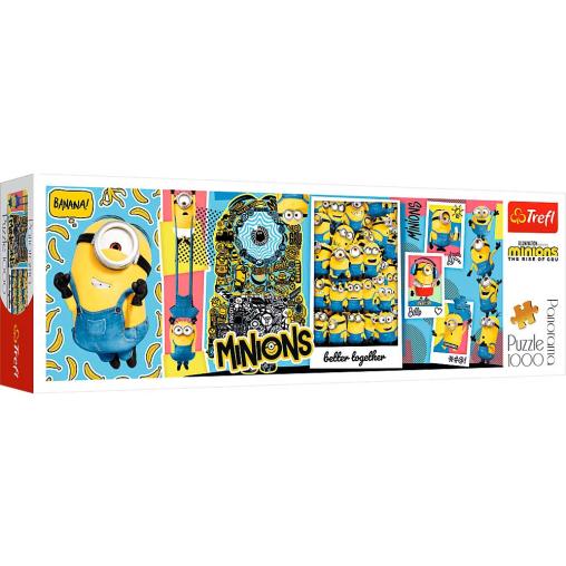 Puzzle Trefl Panorámico Minions de 1000 Piezas