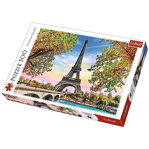 Puzzle Trefl París Romántico de 500 Piezas