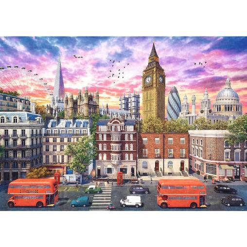 Puzzle Trefl Paseando por Londres de 4000 Piezas