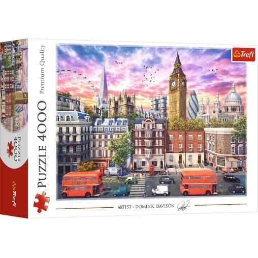 Puzzle Trefl Paseando por Londres de 4000 Piezas