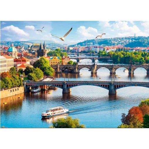 Puzzle Trefl Praga, República Checa de 500 Piezas