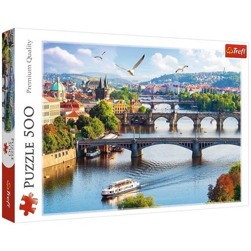 Puzzle Trefl Praga, República Checa de 500 Piezas