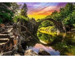 Puzzle Trefl Puente Rakotz En Kromlau, Alemania de 1000 Piezas