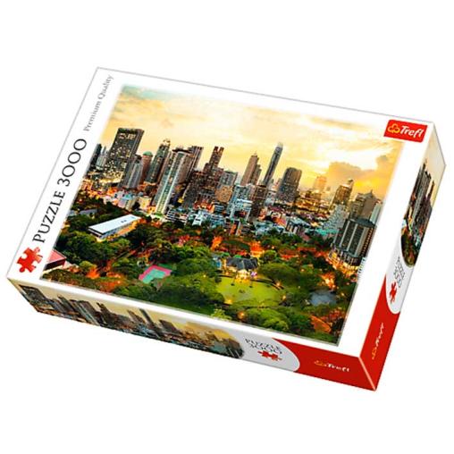 Puzzle Trefl Puesta de Sol en Bangkok de 3000 Piezas