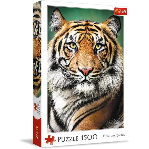 Puzzle Trefl Retrato de un Tigre de 1500 Piezas